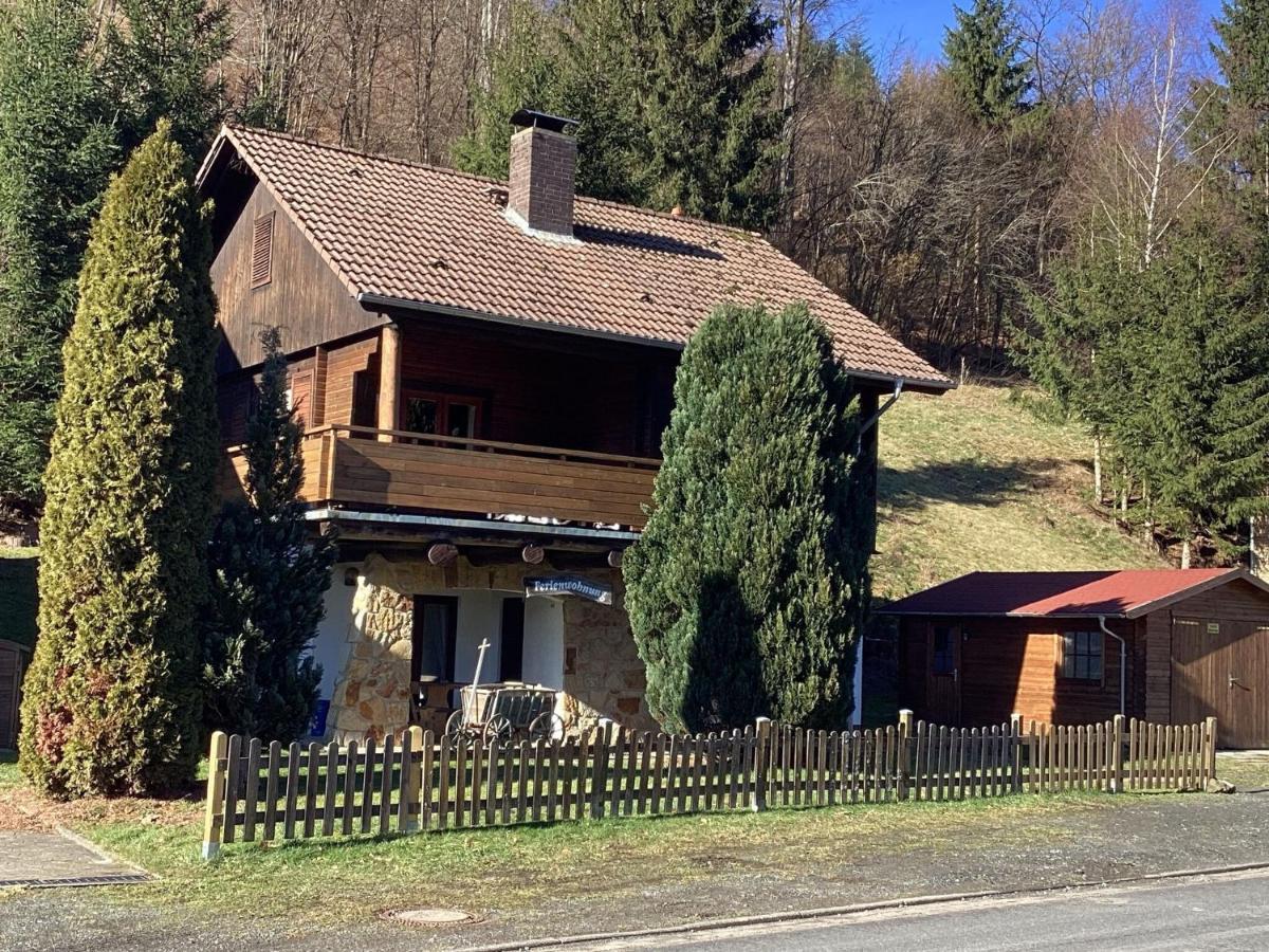 Detached Holiday Residence In The Wonderfully Beautiful Harz Kamschlacken Exterior foto